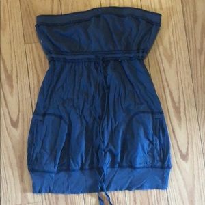 Abercrombie & Fitch Navy Tube Top